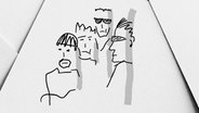 Eine Karikatur von U2 © Ocke Bandixen 
