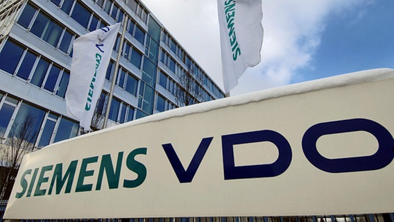 Firmenzentrale von Siemens-VDO in Regensburg © dpa 