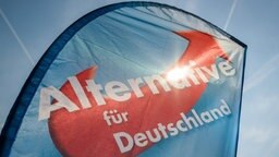 Während des Wahlkampfs zur Thüringer Landtagswahl 2014 in Jena (Thüringen) scheint die Sonne durch einen Aufsteller der Partei Alternative für Deutschland. Während des Wahlkampfs zur Thüringer Landtagswahl 2014 in Jena (Thüringen) scheint die Sonne durch einen Aufsteller der Partei Alternative für Deutschland. © picture alliance / dpa Foto: Candy Welz