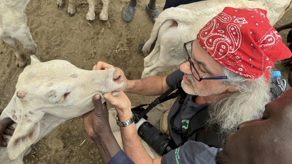 Tierarzt Dr. Olaf Bellmann ist seit 27 Jahren bei "Tierärzte ohne Grenzen" aktiv. © privat Foto: Christian Griebenow