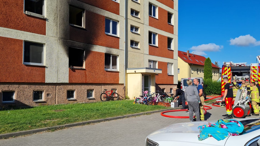 Ducherow: Mehrere Verletzte bei Brand - viele Kinder darunter