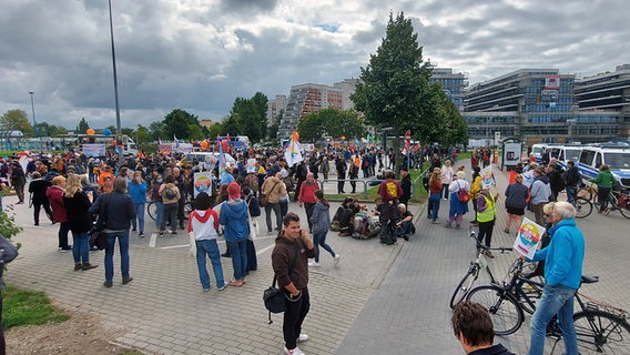 "Unteilbar"-Demonstration in Rostock © Denis Mollenhauer Foto: Denis Mollenhauer