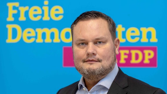 FDP-Landesparteichef René Domke. © picture alliance/dpa/dpa-Zentralbild Foto: Jens Büttner