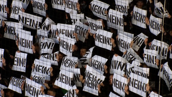 Fan-Proteste © NDR Foto: NDR