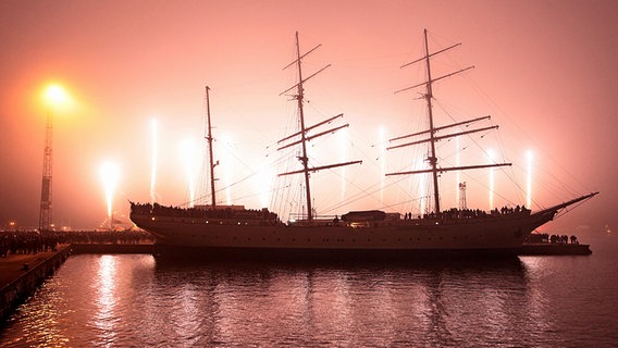 "Gorch Fock" (I) © Tall Ship Friends Stralsund Foto: unbekannt
