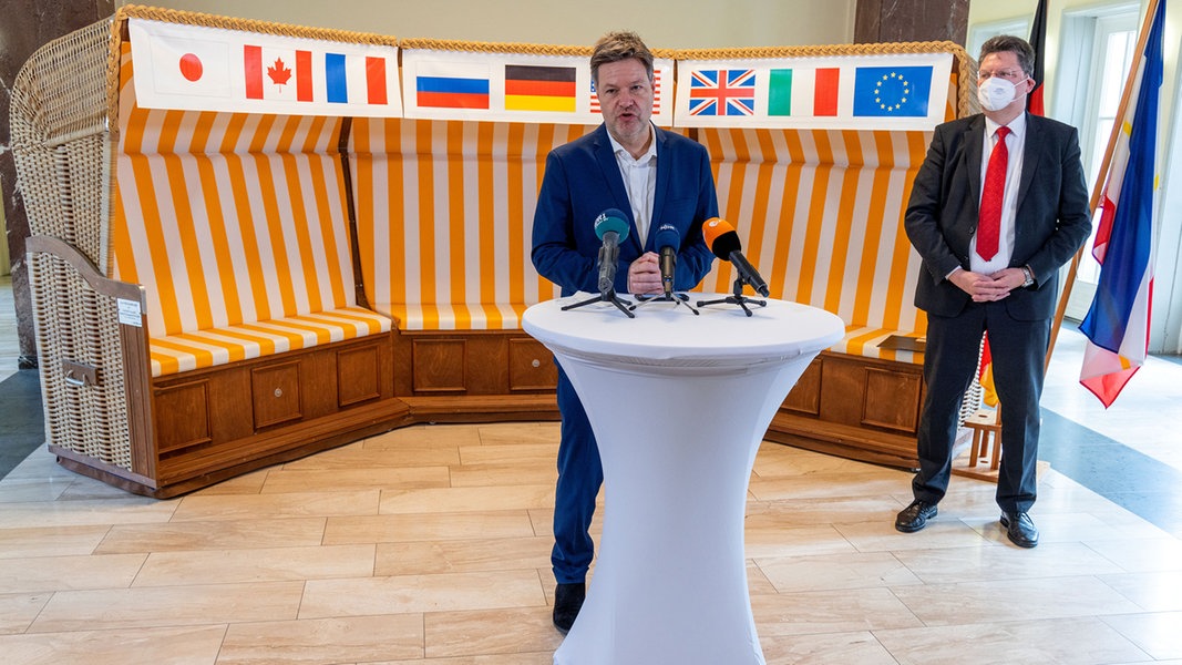 BundesWirtschaftsminister Habeck zum Antrittsbesuch in MV NDR.de