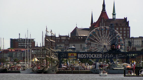 Schiffe auf der Hanse Sail  