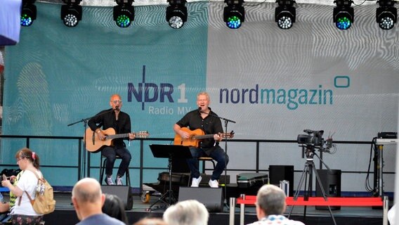 Die Band "HansHagen" spielte auf der NDR Bühne. © NDR Foto: Laureen Zielke
