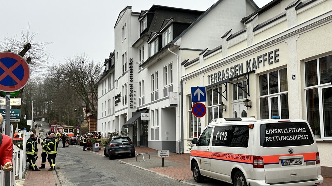 Großeinsatz in Heringsdorf auf Insel Usedom: Ein Toter und mehrere Verletzte nach Gas-Austritt in Hotel