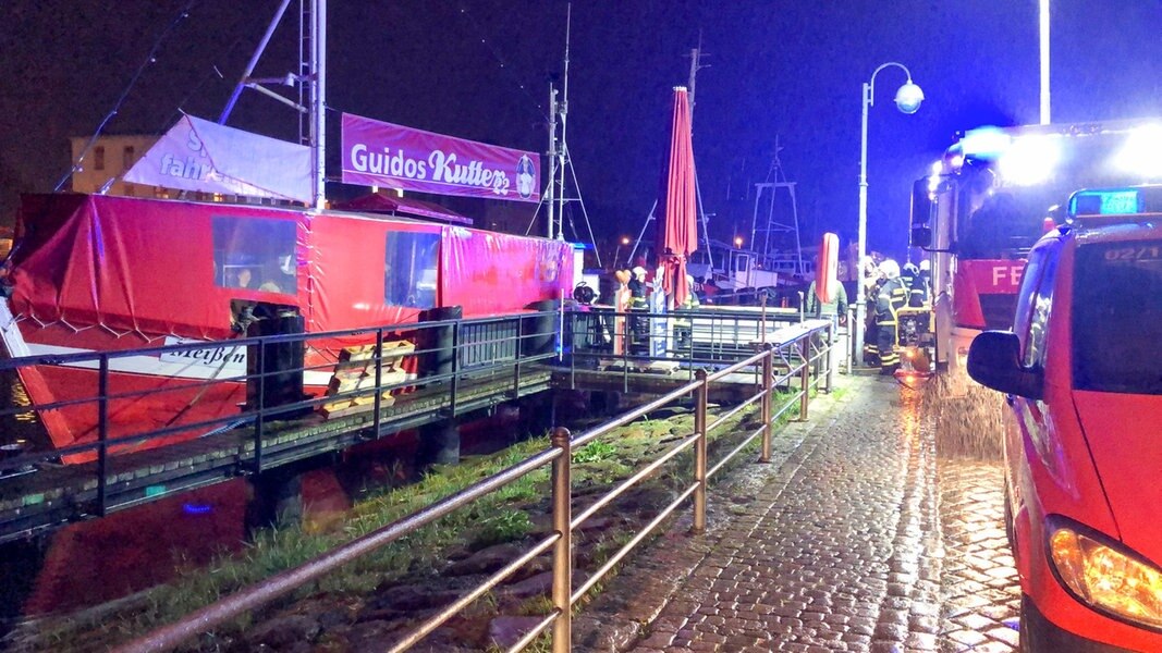 Warnemünde Fischkutter vor dem Sinken bewahrt NDR.de