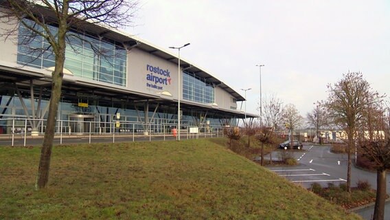 Der Flughafen Rostock-Laage © NDR Foto: NDR