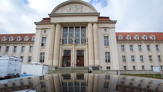 Landgericht Schwerin © dpa-Bildfunk Foto: Jens Büttner