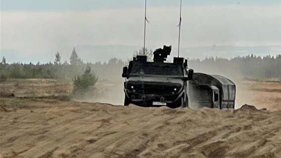 Soldaten bei einem Manöver in Litauen. © Henning Strüber Foto: Henning Strüber