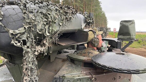 Soldaten bei einem Manöver in Litauen. © Henning Strüber Foto: Henning Strüber