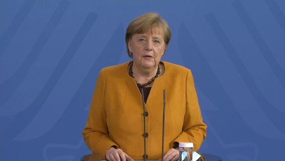 PK von Bundeskanzlerin Angela Merkel © NDR 