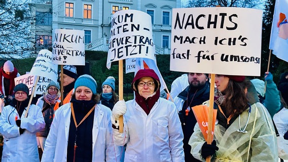 Ärztestreik Waren © NDR Foto: Ingmar Nehls