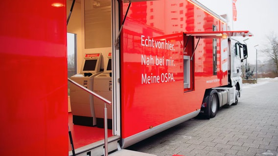 Der Trailer der Ostseesparkasse Rostock. © Ostseesparkasse 