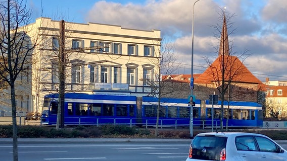 Straßenbahn in Rostock. © NDR Foto: Sabine Frömel