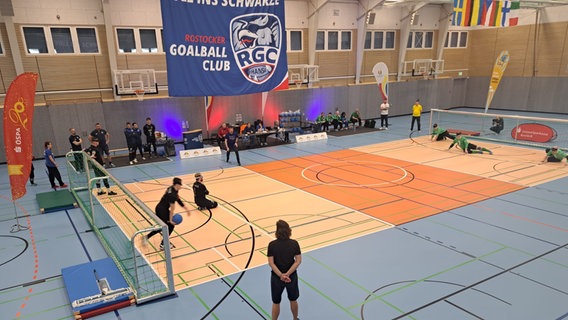 Goalball-Spieltag Champions League in Rostock. Goalball-Spieltag Champions League in Rostock. © RGC Hansa Rostock