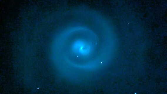 Spektakuläres Himmelsleuchten über MV: Blaue Spirale sorgt für Staunen © NDR 