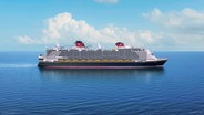 Modellfoto der "Disney Adventure" © Disney 