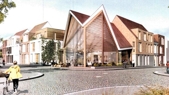 Entwurf für das Heilig-Geist-Quartier © Stadt Woldegk 