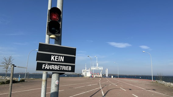 Fährverbindung nach Rügen fällt aus © NDR Foto: Mathias Marius Krüger
