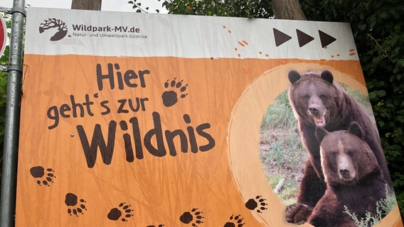 Wildpark Eingangsschild © Alina Boie 