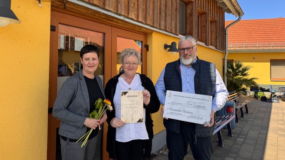 Bentzien ist im Kreis Vorpommern-Greifswald hat den Kreiswettbewerb "Unser Dorf hat Zukunft" gewonnen.
Die Gemeinde in der Nähe von Jarmen war der einzige Bewerber außerhalb der Uecker-Randow Region. © Landkreis Vorpommern-Greifswald Foto: Landkreis Vorpommern-Greifswald