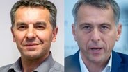 Der AfD-Politiker Carlor Dias Rodriguez und der parteilose Stefan Kerth © NDR 