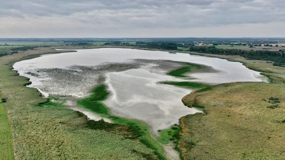 Der Putzarer See von oben. © Gerd Sälhoff Foto: Gerd Sälhoff