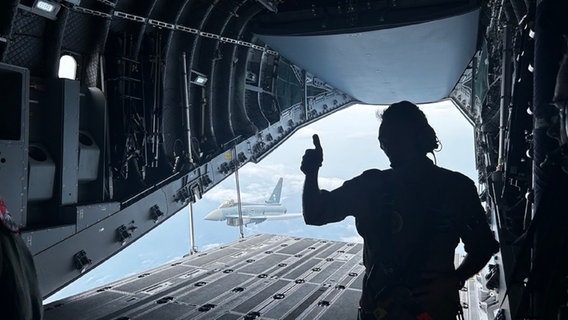 Kampfpiloten aus Rostock Laage im Eurofighter in Japan © Andreas Schmidt 