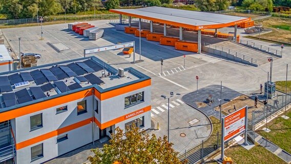 Recyclinghof Toitenwinkel © Berthold Brinkmann im Auftrag der Stadtentsorgung Rostock GmbH Foto: Berthold Brinkmann im Auftrag der Stadtentsorgung Rostock GmbH