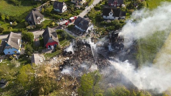 Unglücksort: Gasexplosion in Putgarten © NonstopNews 