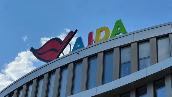 Der Hauptsitz von Aida Cruises in Rostock. © NDR Foto: Jürn-Jakob Gericke