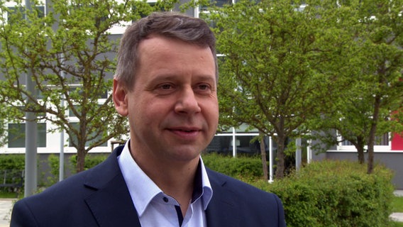 CDU-Landesvorsitzender Michael Sack im NDR Interview © NDR Foto: NDR
