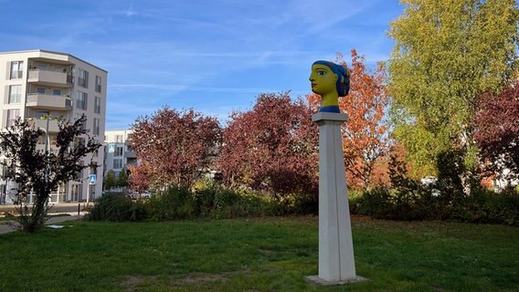 Skulptur in Dierkow © Jürn-Jakob Gericke Foto: Jürn-Jakob Gericke