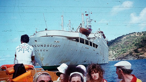 Das DDR-Urlauberschiff "MS Völkerfreundschaft" © Reinhard Brandt Foto: Reinhard Brandt