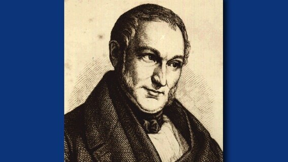 ein Porträt von Johann Heinrich von Thünen  