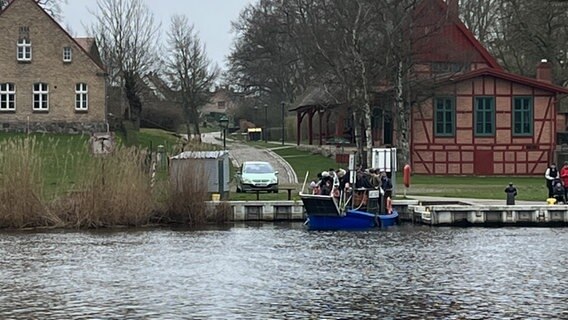 Fähranleger an einem kleinen Fluss. Fähranleger an einem kleinen Fluss. © privat Foto: privat