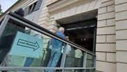 Die Schlange zur Wahl in Wismar © Christoph Woest 