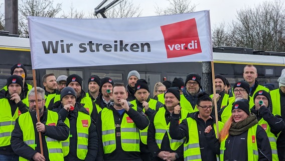 Streik beim NVS © NDR 
