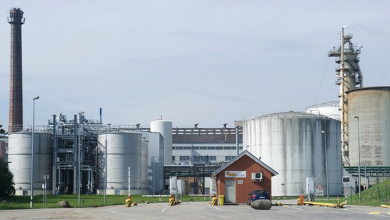 Gebäude der Zuckerfabrik in Anklam © dpa-Bildfunk Foto: Stefan Sauer