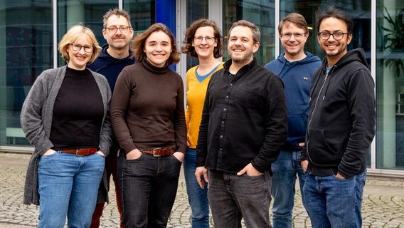 Das NDR Data-Team im Januar 2024 © Claudia Timmann Foto: Claudia Timmann