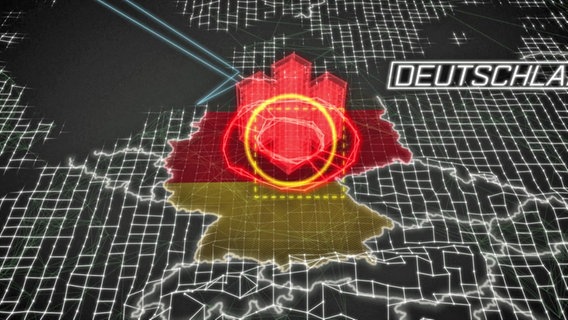 Schlachtfeld Internet: Angriffsziel Deutschland.  