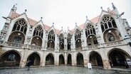 Blick auf das Gebäude des Altstadtrathauses in Braunschweig. © NDR Foto: Julius Matuschik