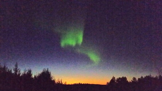 Nordlichter im Norden Norwegens. © Kai Uwe Dobrzewski Foto: Kai Uwe Dobrzewski