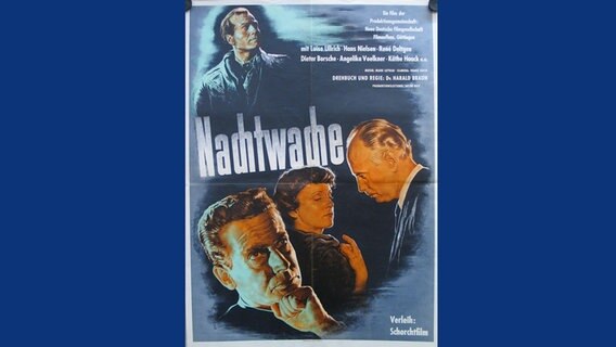 Ein Filmplakat für den Film "Nachtwache". © Stadtarchiv Göttingen 