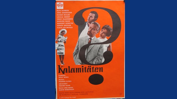 Ein Filmplakat für den Film "Kalamitäten". © Stadtarchiv Göttingen 