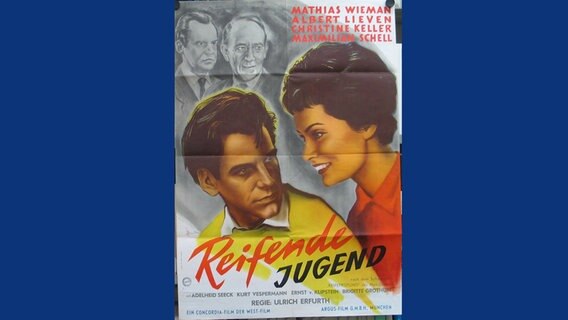 Ein Filmplakat für den Film "Reifende Jugend". © Stadtarchiv Göttingen 